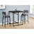 Dining Table, 32" Rectangular, Counter Height, Small, Laminate Top, Kitchen-176787046-176787040
