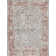 Antique Loom Blue/Rust Polyester powerloom Area Rug