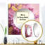 Miroir mural de salon Avieon - lilas or rose-253563408