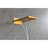 Gold Brass Shower Featuring High Rectangular Head And Handheld System With 2 3-Mode -