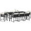 Eliezel 8 - Person Patio Dining Set with Rectangular Table-2134573330