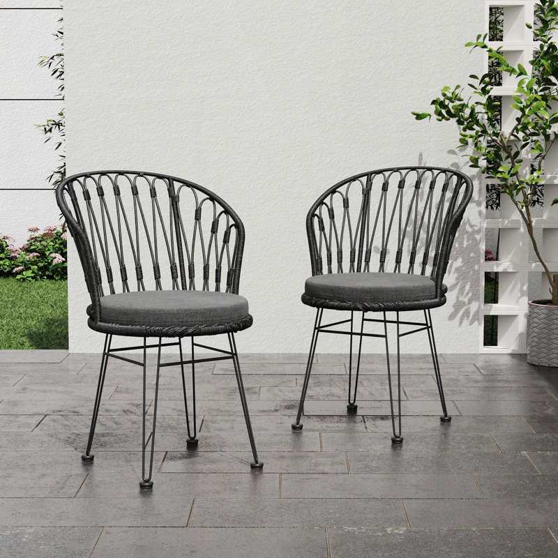 Tavon Chair, Set of 2, with Cushions