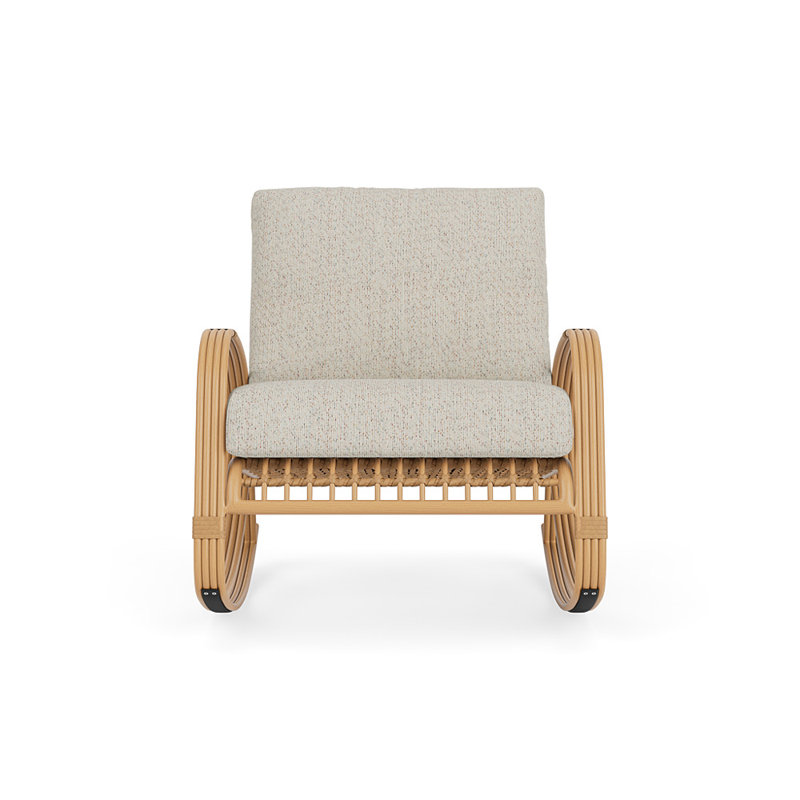 Riviera Outdoor Chair, Knotty Mineral