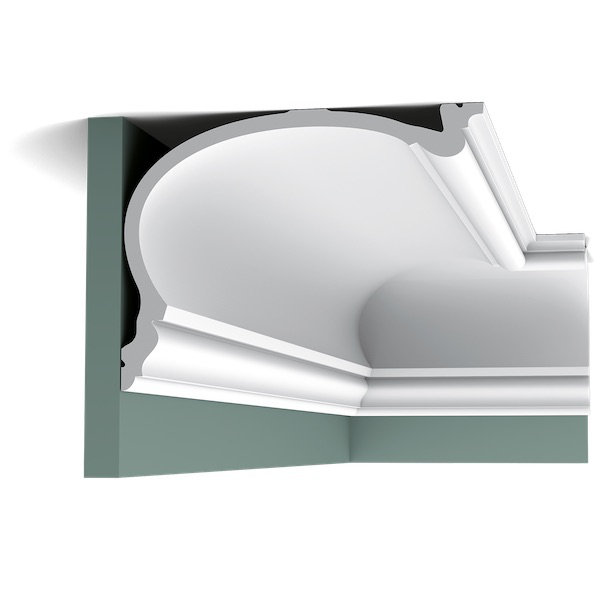 Elkton 2cm H x 200cm W x 10cm D Urethane Wall Nice / Cove
