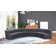 Jedson 6 - Piece Velvet Sectional