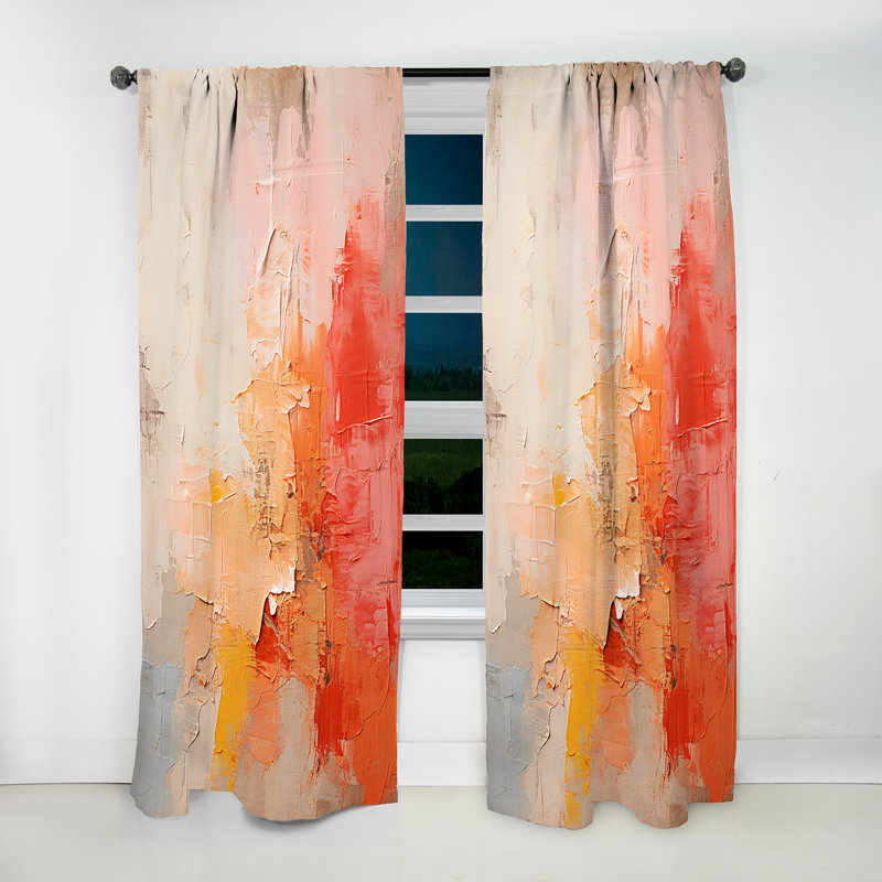 Ropp Gradient Grace Artistry I - Rideau en velours traditionnel - obscurcissant - 1 panneau, L 52 po x L 120 po