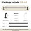 Tringle à rideaux industrielle ajustable intérieure / extérieure 1 pouce Upper Vobster-394787875