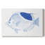 Poisson tropical bleu et blanc I - Cavas enveloppés de galerie-1806636614