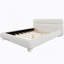 Curve-Shaped Design Contemporary Upholstered Bed