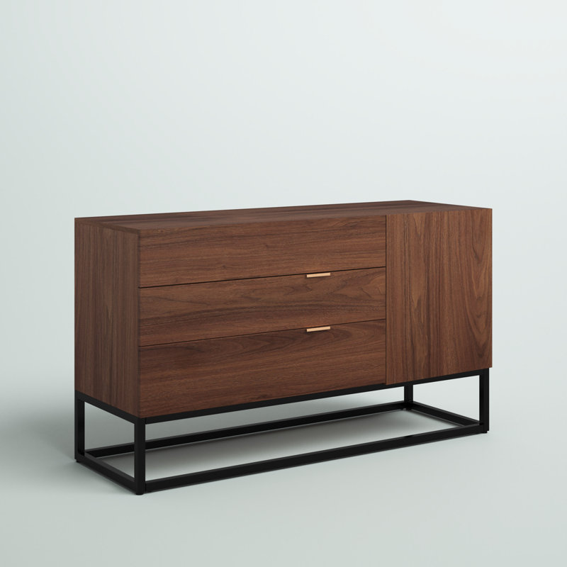 Savell 47'' Console Table, Walnut