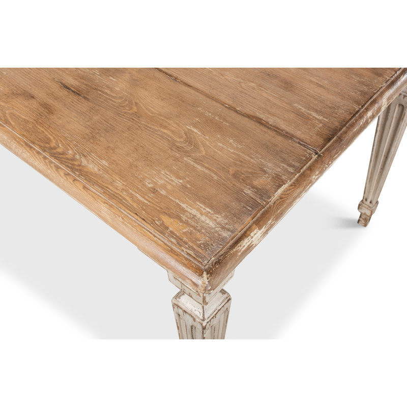 Elise Pine Wood Dining Table