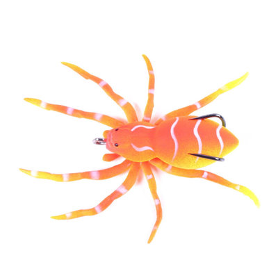 Enhanced Fishing Bait With Hook Complete Tackle Kit  Hard And Soft Swim   Saltwater Fishing Enhancements Realistic Spider  Artificial Swimming Toy