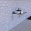 Tablette murale utilitaire en métal.-74137435-74137457