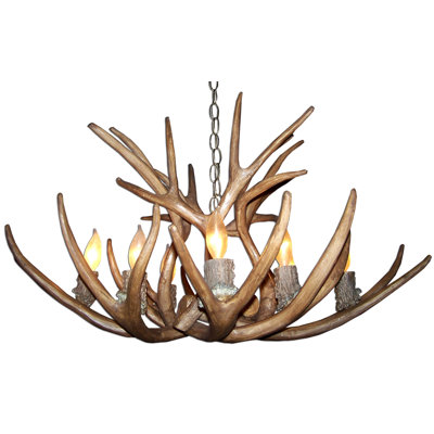 Lustre géométrique 8 lumières unique/à l’état Murguia
