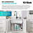 KRAUS Allyn Commercial Style 2-Function Single Handle Pull Down Kitchen Faucet-106378539