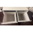 Tilt-Out Double Laundry Hamper Cabinet