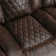 Saneela 40" Wide Modern Breathable Leather Power Recliner with Durable Diamond Stitching & USB