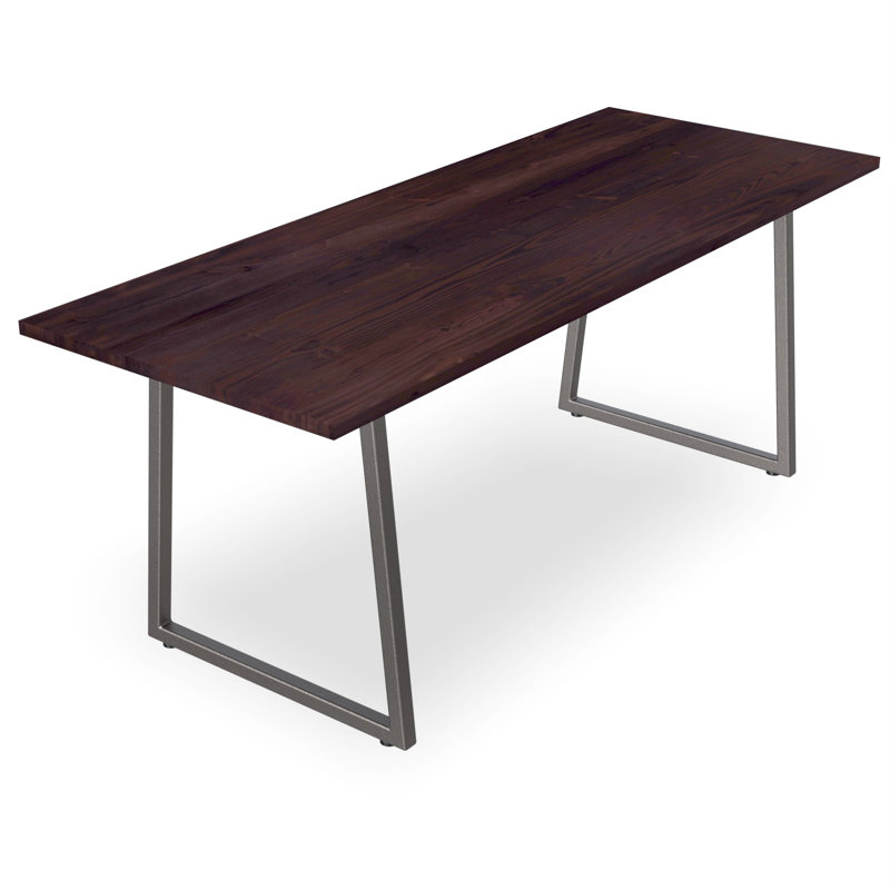 Table de salle à manger Doron, Noyer foncé, H 42 po x l 30 po x L 60 po