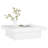 Manufactured Wood Frame Single Coffee Table-1583913934