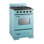 Cuisinière à gaz 4 po avec four à convection 24 po 4,9 pi³ Classic Retro