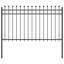 Powder-Coated Steel Fence Panels Included-124587409