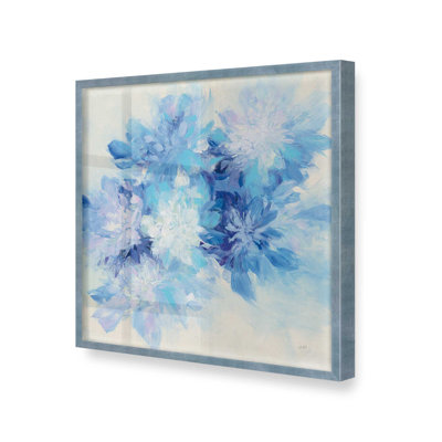 Motif de neige en fleurs