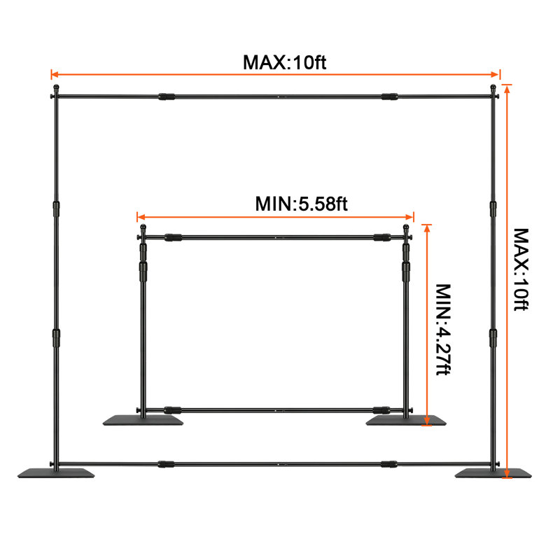 VEVOR Freestanding Banner Stand