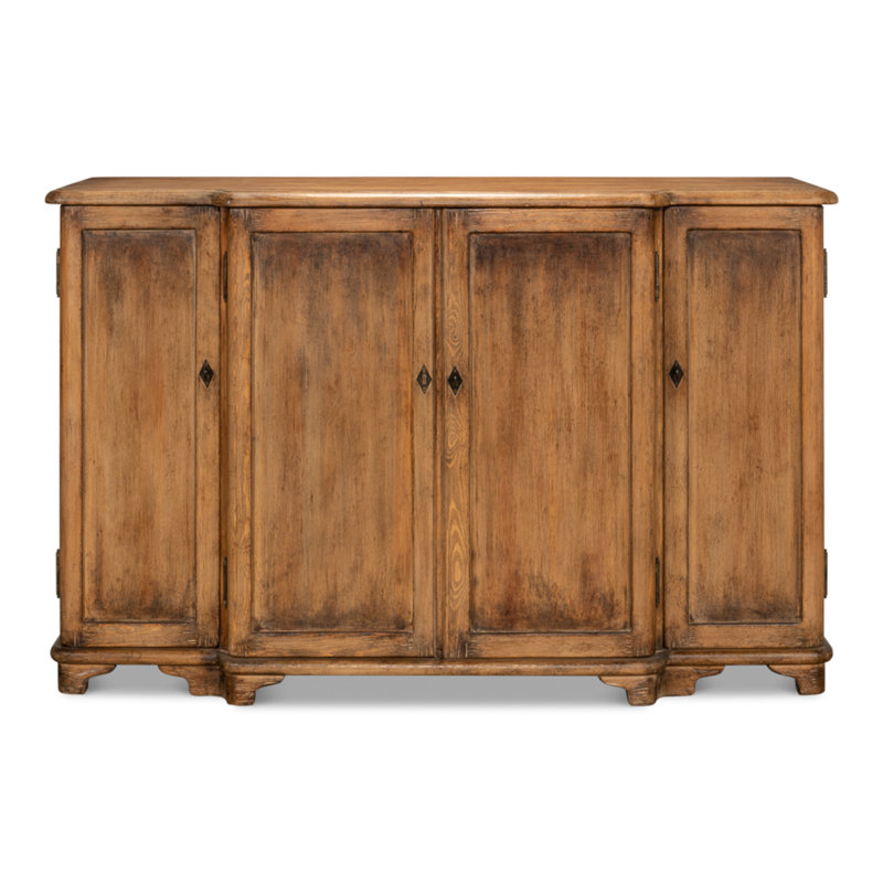 Entree' 63'' W Solid Wood Sideboard, Brown