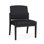 Amherst Steel Waiting Reception Armless Guest Chair Metal Frame