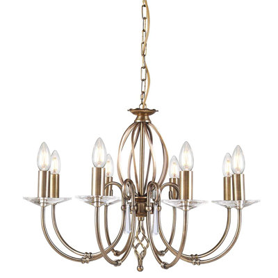 Vosburgh 8 - Light Candle Style Chandelier