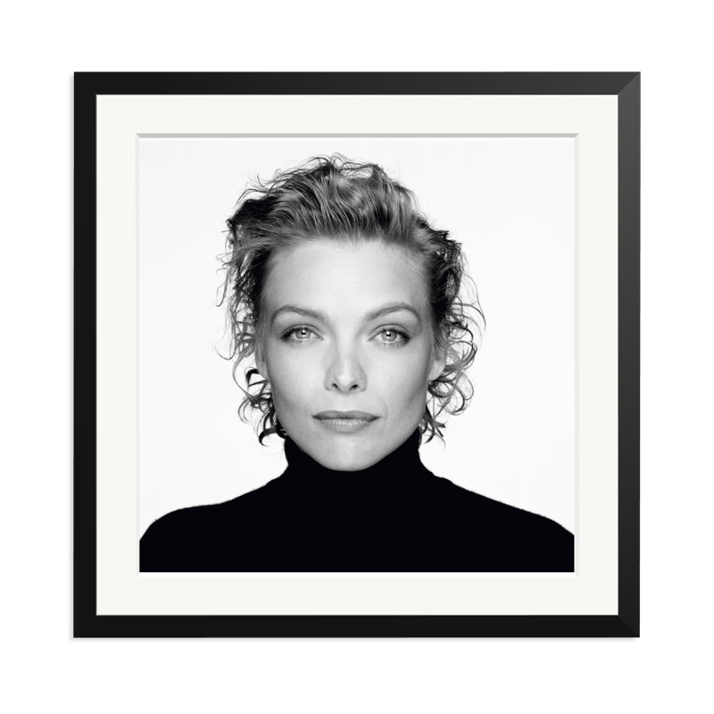 Michelle Pfeiffer, '90 by Terry O'Neill, XLarge, Black