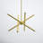 Poco 8 - Light Dimmable Sputnik Modern Linear Chandelier-1571082628
