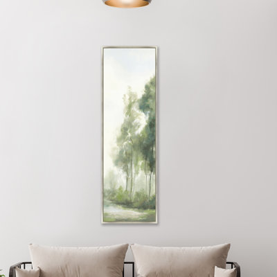 «Picnic Point III» par Giselle Kelly, peinture sur toile à cadre flottant