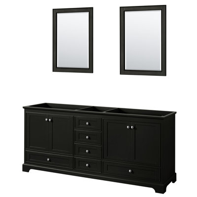 Base de meuble-lavabo double 79 po Deborah