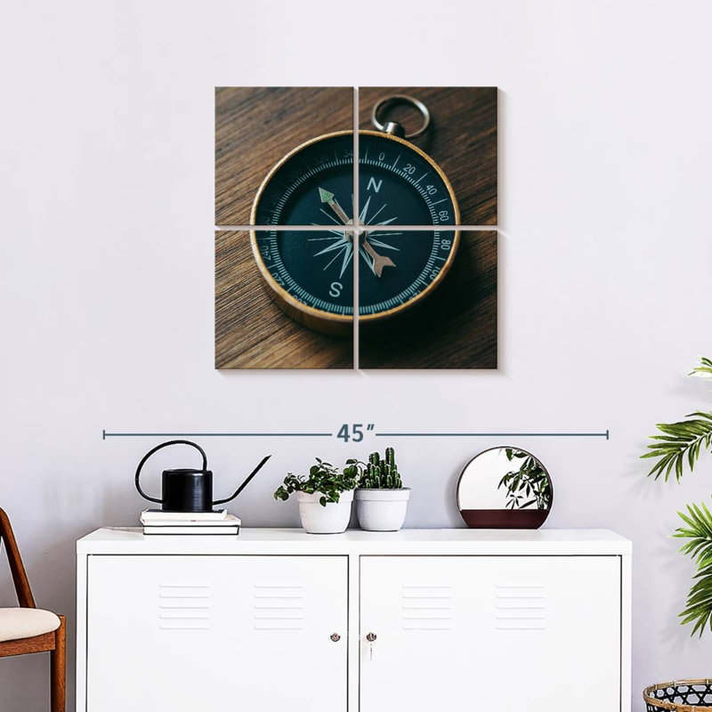 Boussole de voyage Aletra, H 26 po x l 26 po