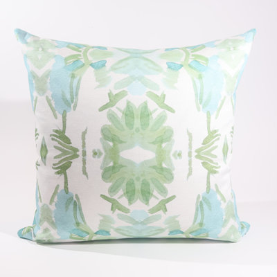 Wildflowers I Large Repeat Luxury Throw Pillow