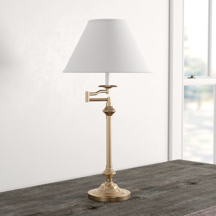 Winston Porter Cardel Adjustable Metal Desk Lamp  Reviews Wayfair