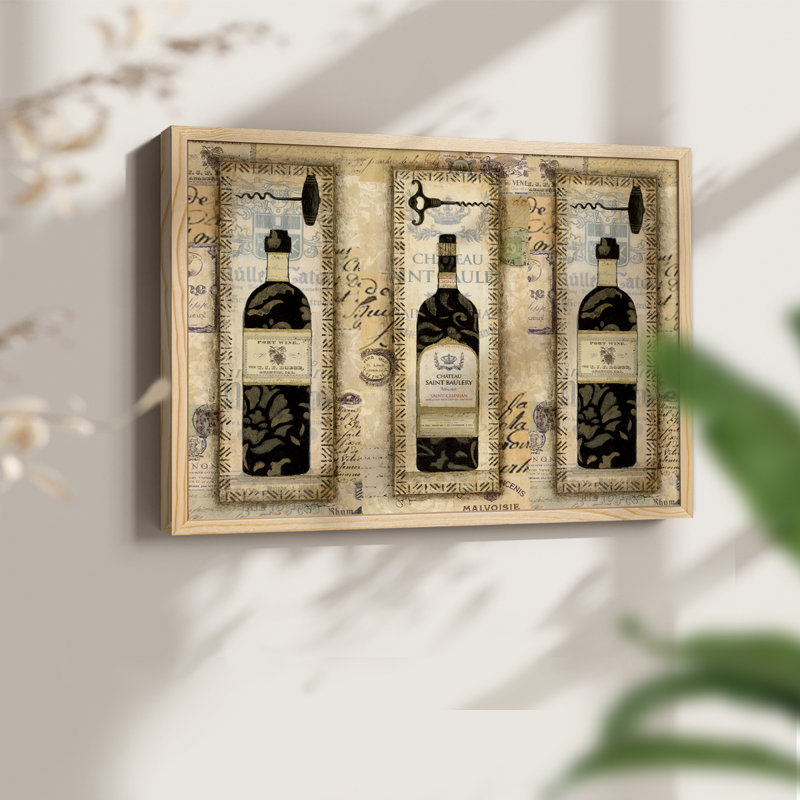 Nautical Series-CCXL III - Reproduction encadrée - Restickable, Naturel, H 11 po x l 14 po