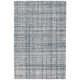 Harris Blue/Ivory Hand Micro Hooked Wool Rug