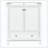 Multi-Functional Bathroom Vanity Sink Cabinet Doors Drawer MDF Board-1507421853