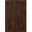 Table de chevet classique à 1 tiroir avec placage en bois de manguier brun classique