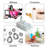 Acrylic 4 Compartment Makeup Organizer