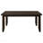 Casual Rectangle Dining Table Solid Wood