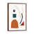 Classic Brown Wood Framed