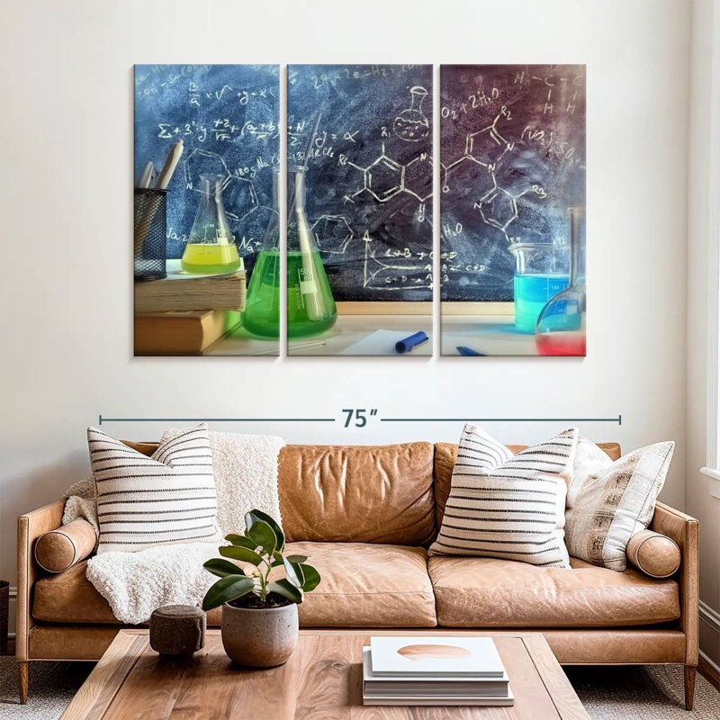 Keiri Chemistry Lesson, 42" H x 65" W