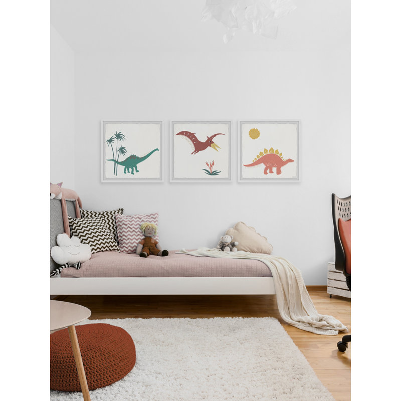 Hettie, ensemble de 3 pièces, reproduction encadrée, H 12 po x l 12 po x P 1,5 po