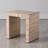 Sienna Nesting End Table-Walnut/Bone-Lg