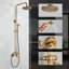 Yasmeen Complete Shower System with Adjustable Shower Head