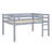 Wood Loft Bed With Ladder-1852317440