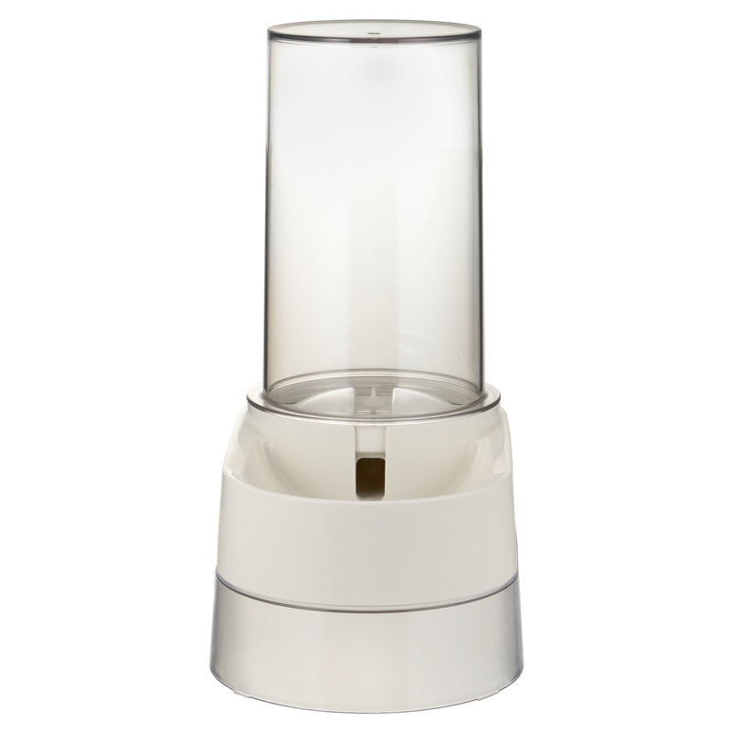 Elevated Gravity Pet Waterer, White